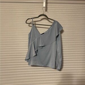 Lumiere Soft Blue Blouse